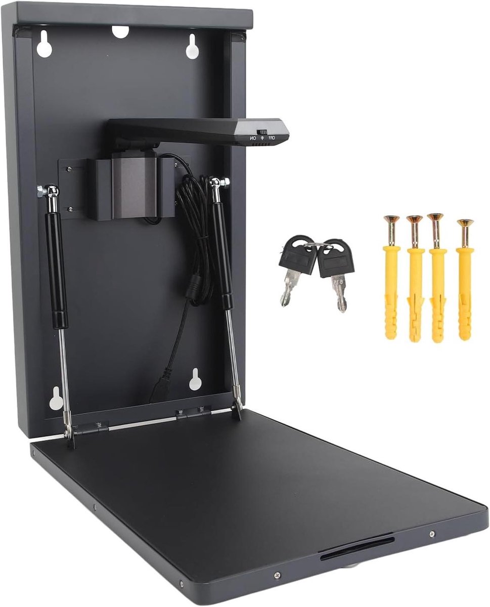 Documentcamera Scanner - Document Scanner Overhead Scanner - Documenten Scannen - Automatische Focus - A4 - Zwart