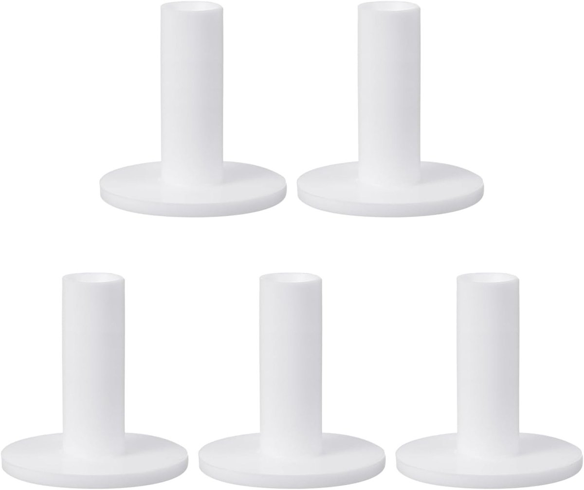 2.6 Inch Rubber Golf Tees - 5 Pack Hoge Trainings Tees voor Driving Range en Indoor Oefeningen, Stabiele Balhouder voor Golfspel