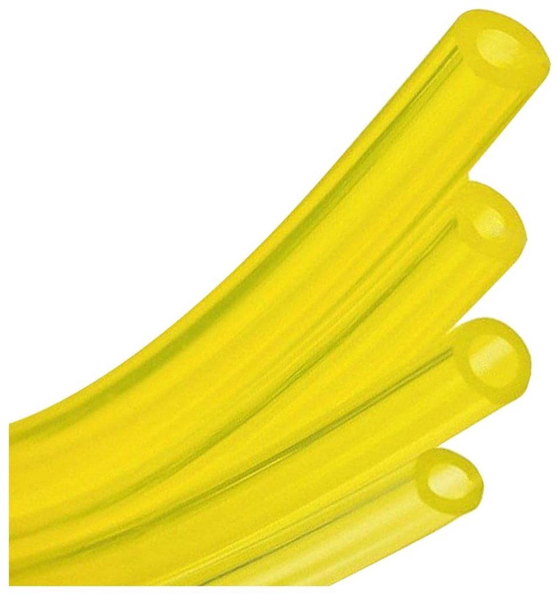 Dailygoods - Flexibele Benzineslangen - Oliebestendige Slang - 4 Maten - Geel - Voor Kleine Motoren - Geschikt voor Grasmaaiers