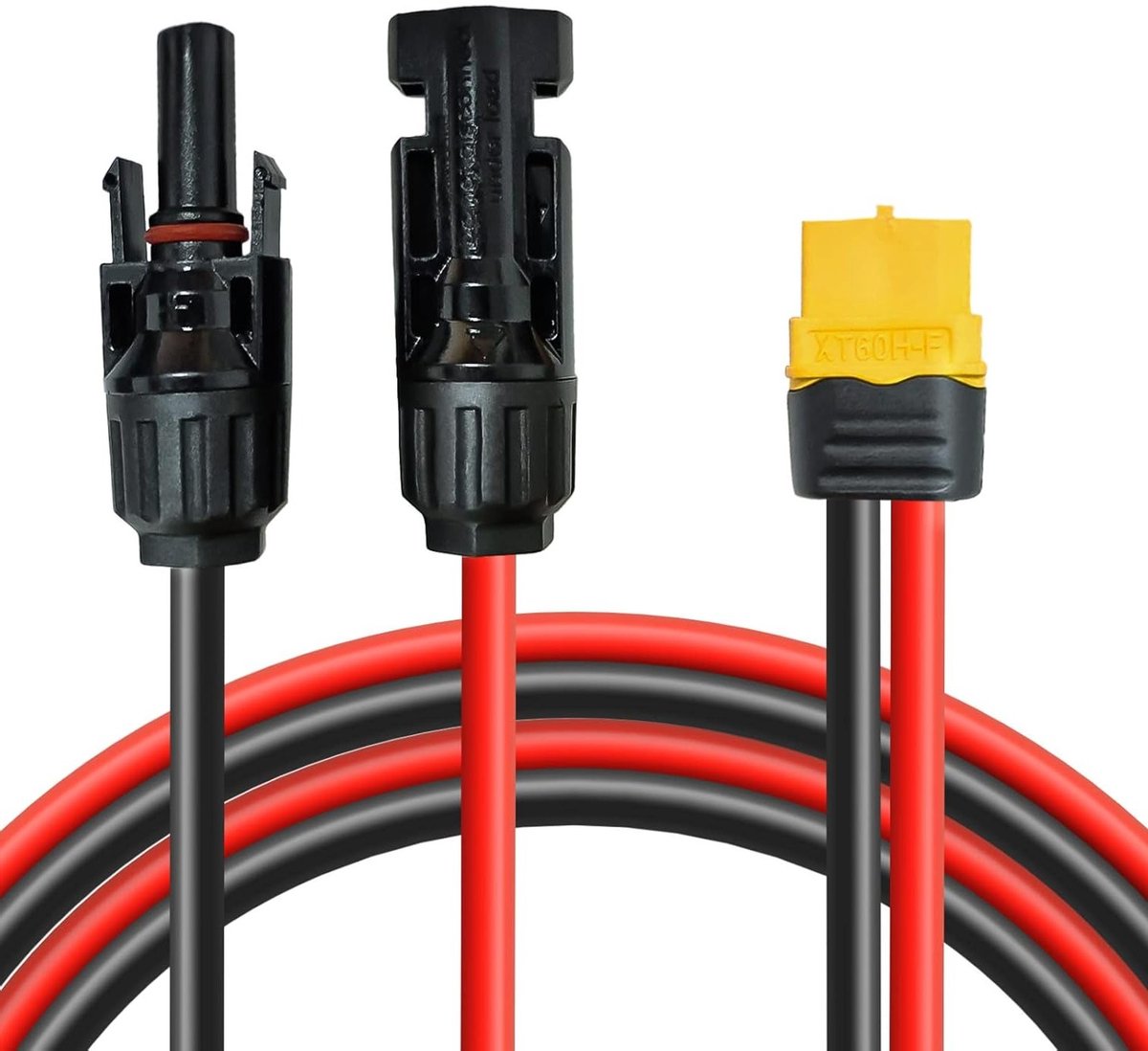 Zonne-energie Oplaadkabel 0.6m/3m voor XT60 Plug en Solar Panel Adapter voor Powerstations en Generators