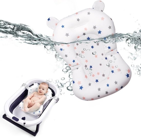 Babybadzitnet Antislip en Verstelbaar voor Pasgeborenen 0-3 Jaar - Veilige Badoplossing — afbeelding 5