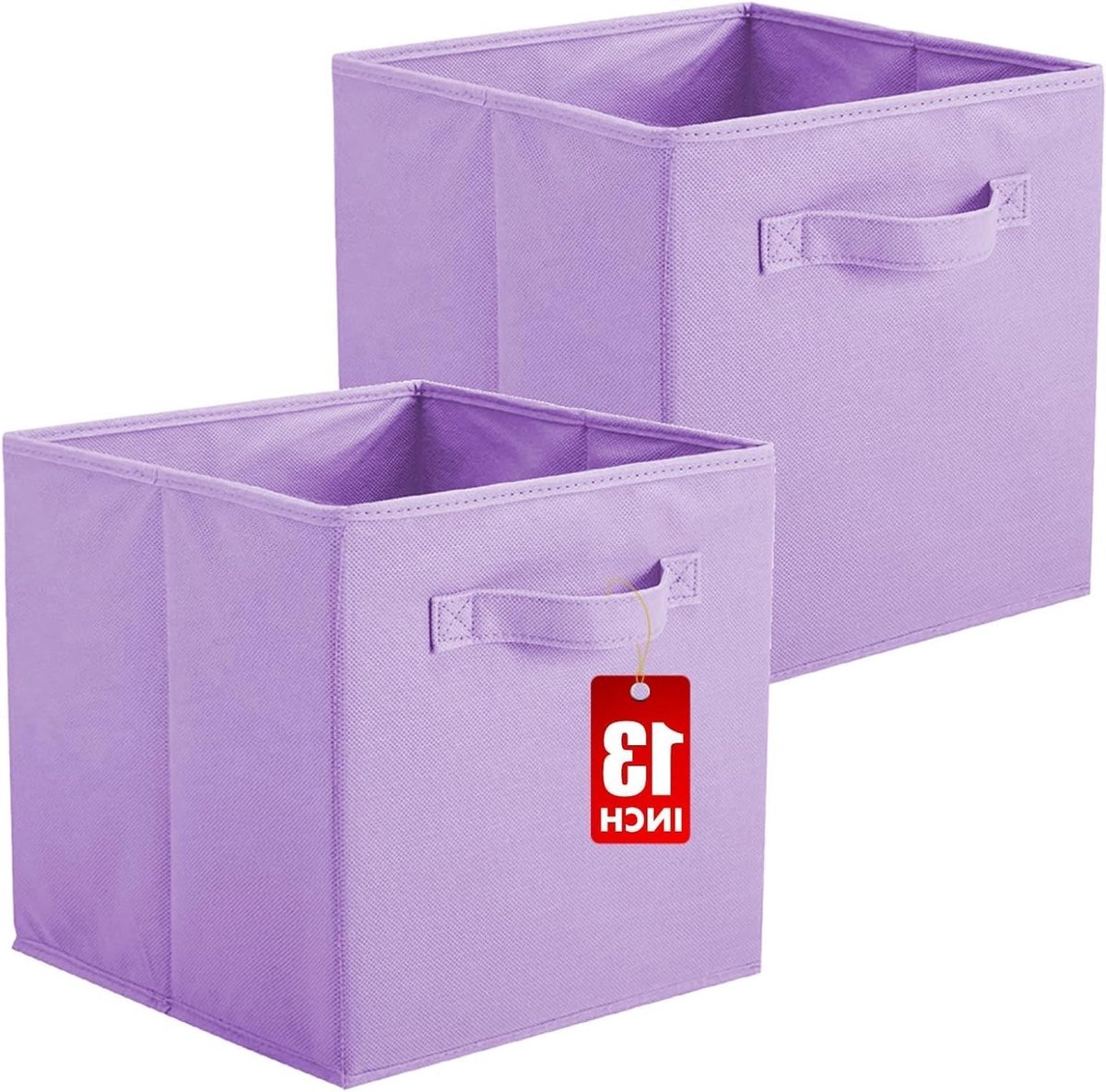 Opvouwbare Opbergdozen voor Cube Storage, Stoffen Opbergmanden en Organizer voor Kasten, Speelgoed en Meer, 33 x 33 x 33 cm
