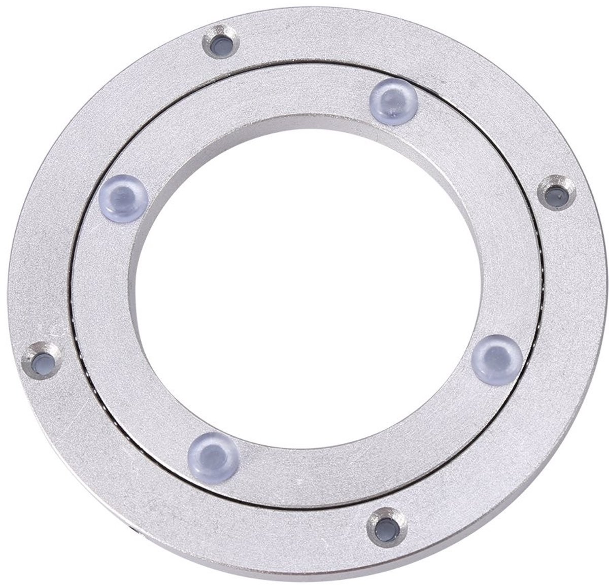 Dailygoods - Aluminium Draaiplateau 4 Inch voor Taartdecoratie en TV Monitor