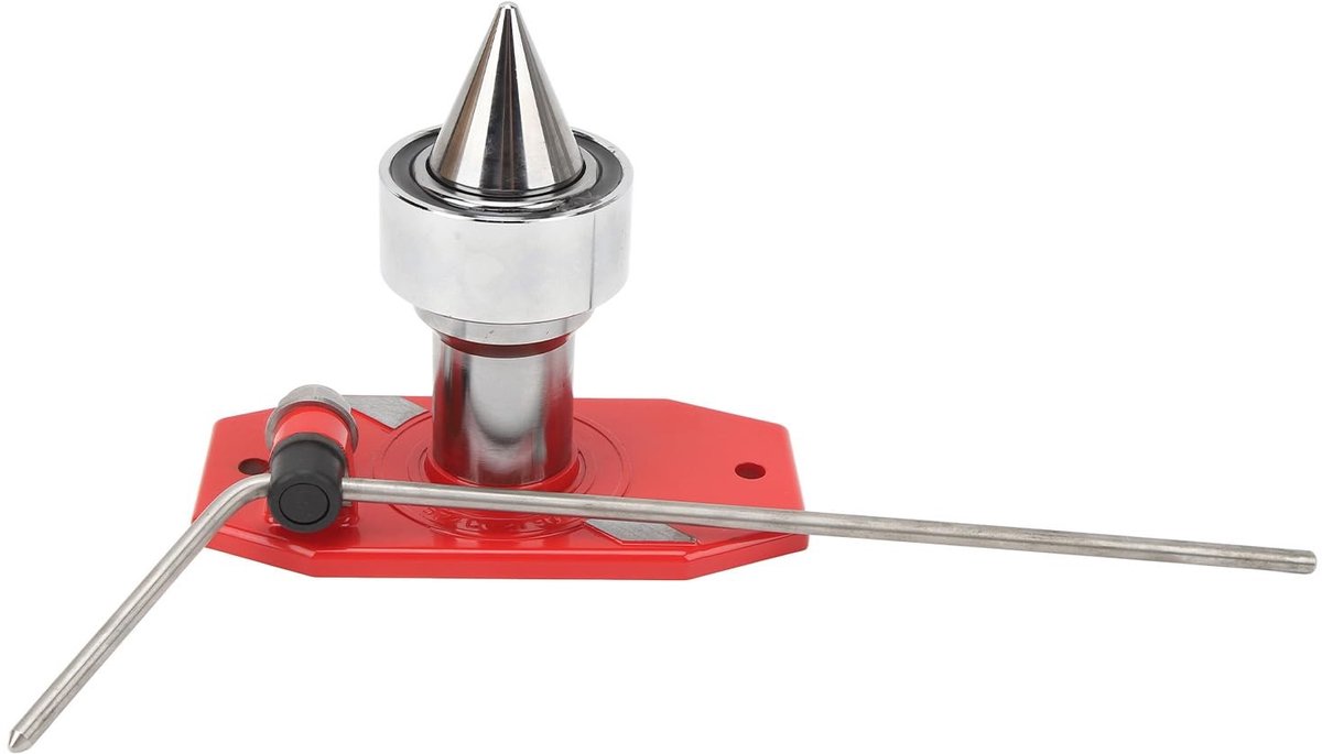 Dailygoods- Bladbalancer Hoge Sterkte - Muurbevestiging - Verstelbare Peilstok - Trekmagneet 120 lb - Compatibel met -Matic - Geschikt voor mesgatmaten 5/16" tot 1-1/2 - Messenbalancer