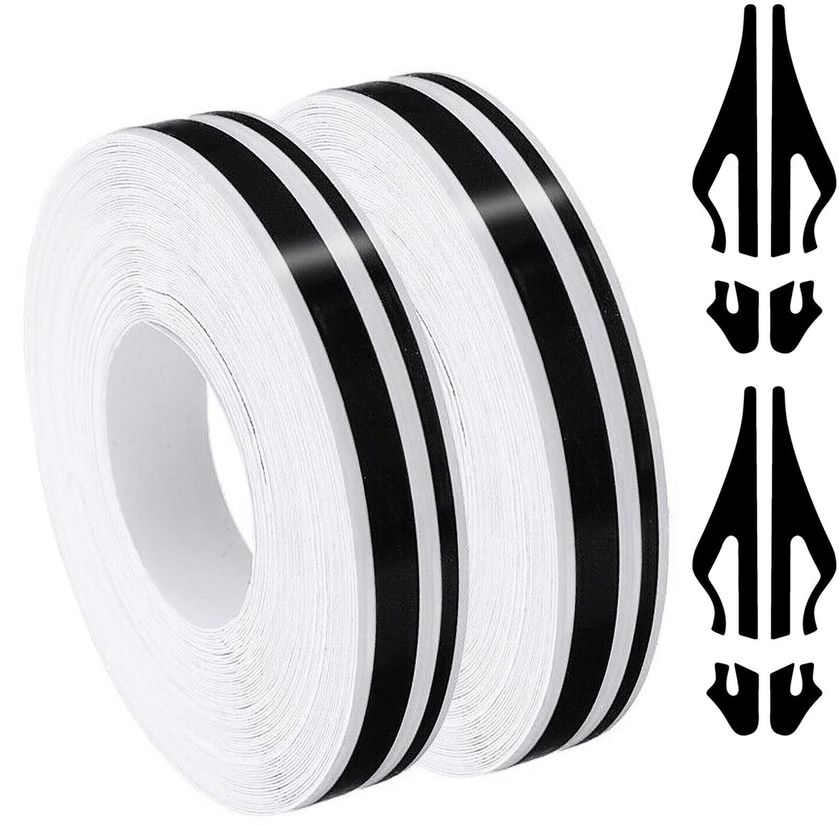 ZEYNOMAX- Sierstrip 9,8 m - Zelfklevend - Auto Decoratie - Pinstriping Tape - Voor Binnen/Buiten - Krasbestendig - Autostickers