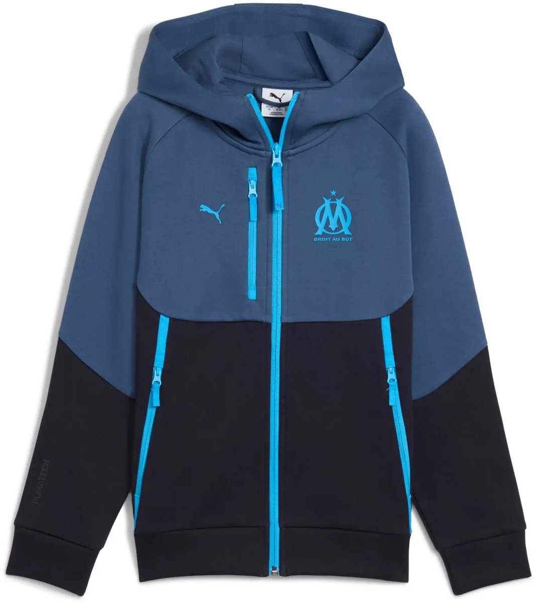 Kinder hoodie OM Blauw