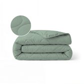 Zelesta Special Mousseline Zomerdekbed - Eucalyptusgroen 160x220cm
