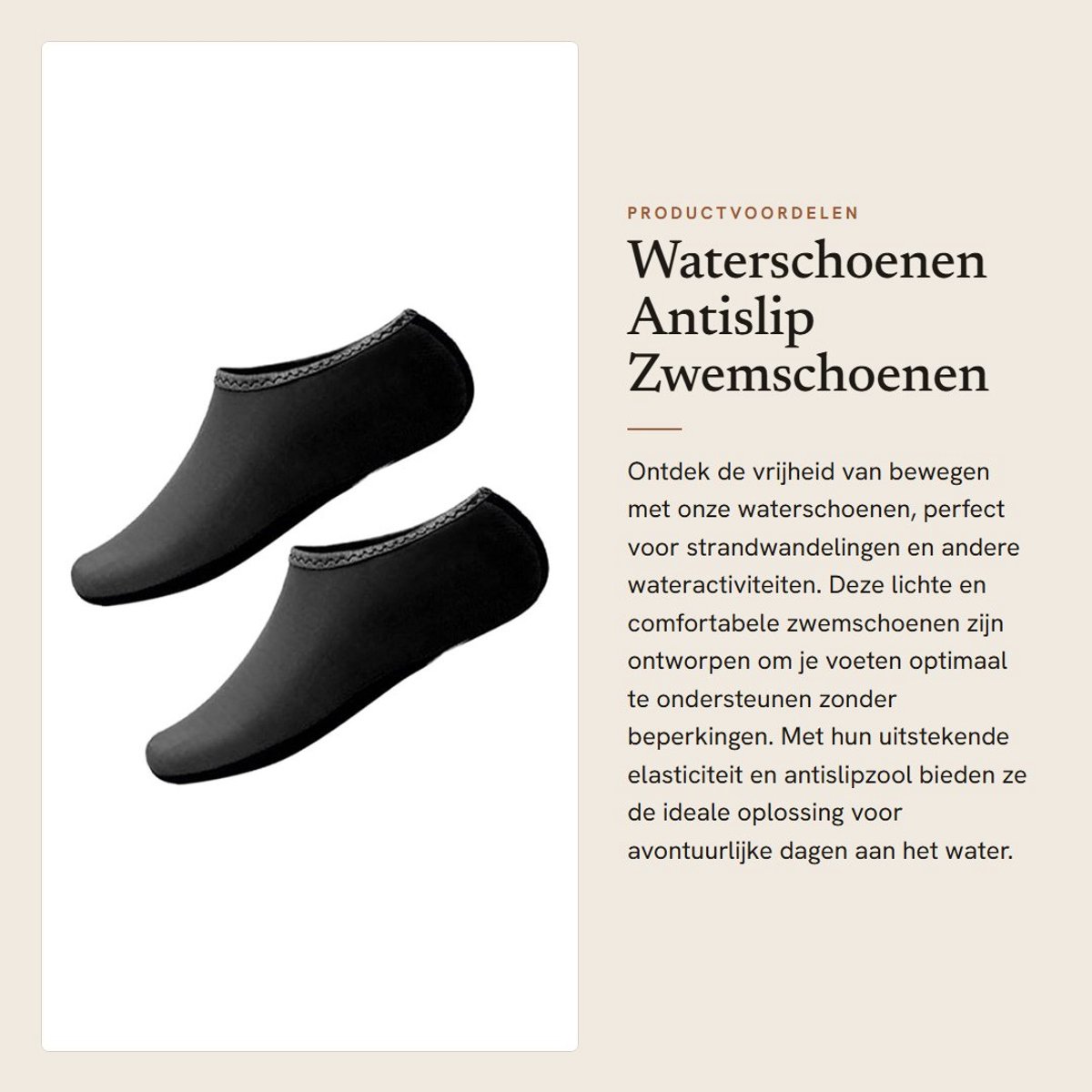 Dailygoods- Waterschoenen Lichtgewicht - Antislip - Zwemschoenen - Strandwandelsokken - Neopreen - Comfortabel en Sneldrogend