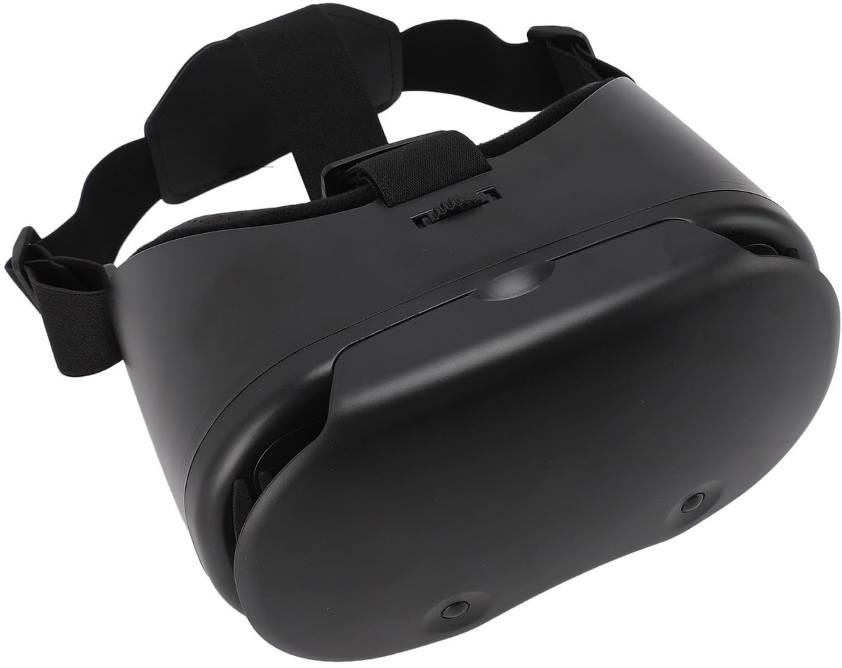 JHUBERS - 3D VR-headset - Virtual Reality-bril - Ogen Beschermde Anti-blauwe HD-lenzen - Geschikt voor iOS en Android - Pupilafstand Aanpassing - G...
