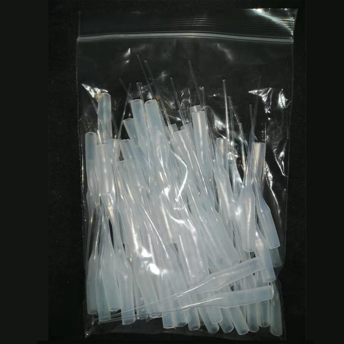 Dailygoods- Lijm Tips 300 Stuks - Lijmplicator - Applicatortips - Kunsthandwerk - Laboratorium - Nauwkeurige Dosering - Druppeltips