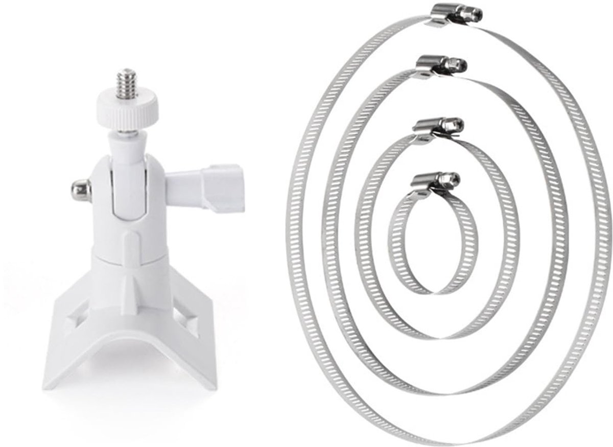 Dailygoods - Camerapaal Montagebeugel met 4 Verstelbare Slangklemmen