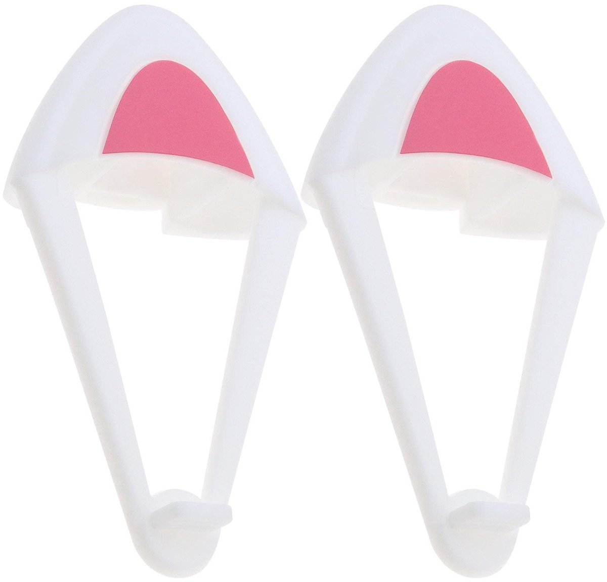 Dailygoods - Cat Ears Hoofdtelefoon - Schattige Decoratie - Wit - Verstelbare Riemen - Silicone Cat Ears - Geschikt voor Over-Ear Hoofdtelefoons - Uni...