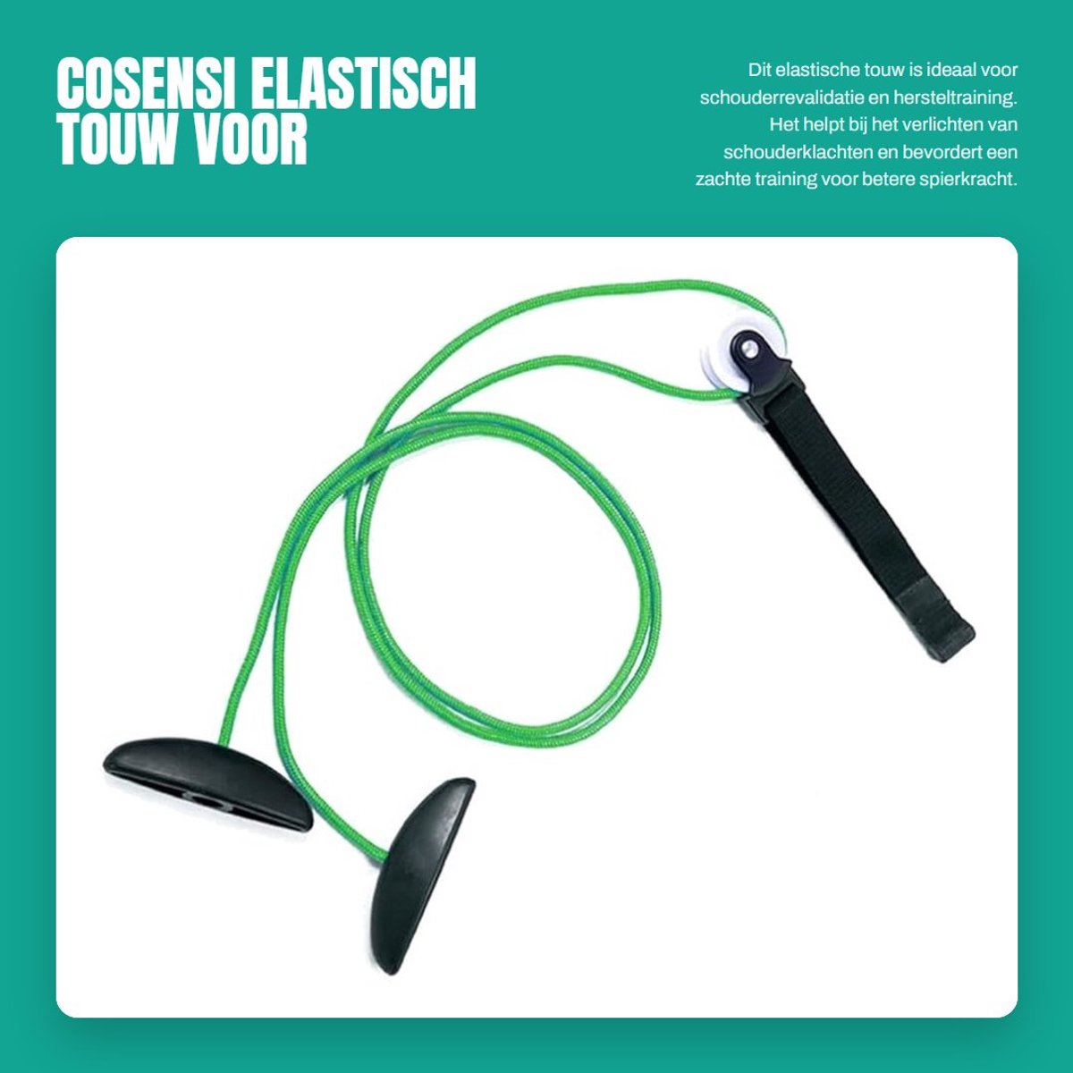 Dailygoods - Elastisch Touw voor Schouderrevalidatie en Hersteltraining