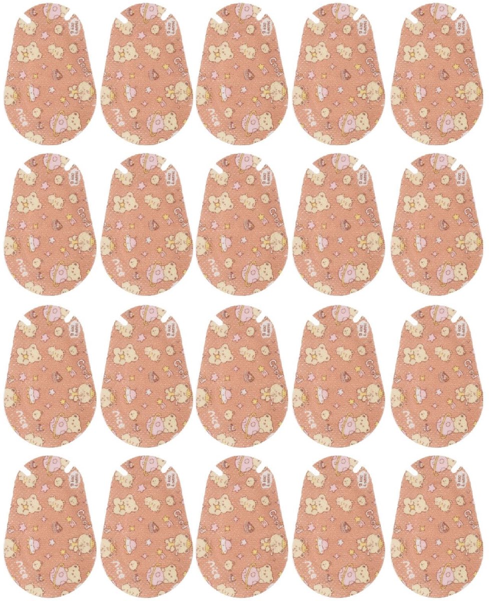 Dailygoods- Ooglapjes 20 Stuks - Cartoonontwerp - Superdun - Zacht Materiaal - Oogtraining - Herstelbehandeling - Oogpatches