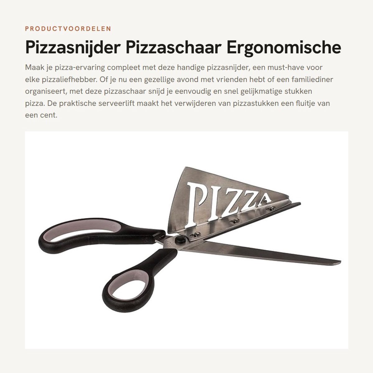 Dailygoods- Pizzasnijder met serveerlift - Pizzaschaal - Roestvrij staal - Vaatwasmachinebestendig - Ergonomische handgreep - Onderhoudsvriendelijk - Pizzasnijmachine