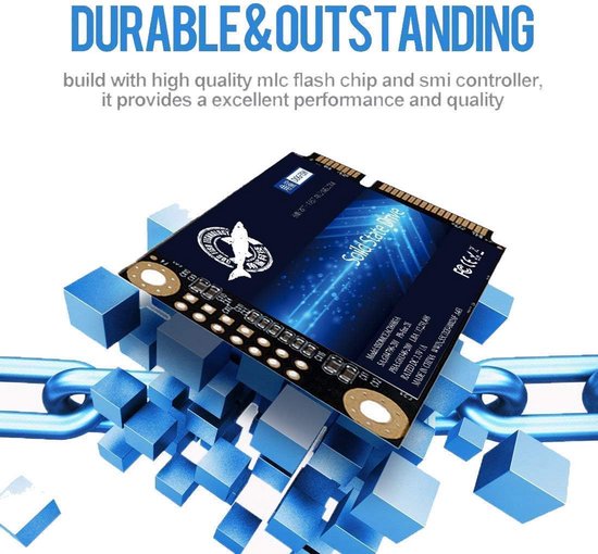 Interne SSD - Solid State Drive - Computer Opslag - Hoge Stabiliteit - 1TB - MSATA — afbeelding 3