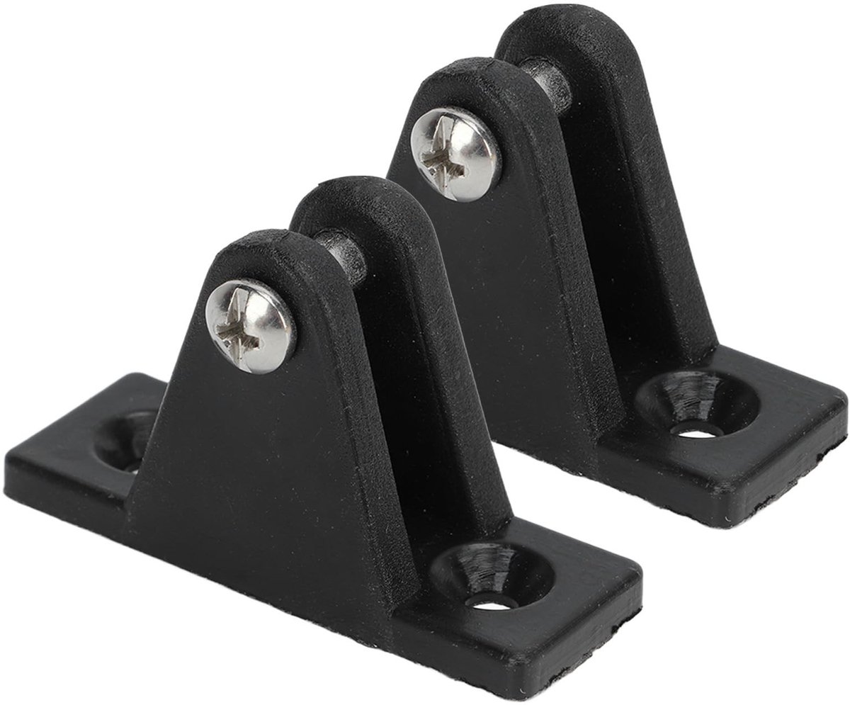 Dailygoods- Bimini Top Scharnier Set van 2 - Nylon Beugel - Marine Boot Accessoires - Vervangingsonderdelen - Duurzaam Materiaal - 62x21mm