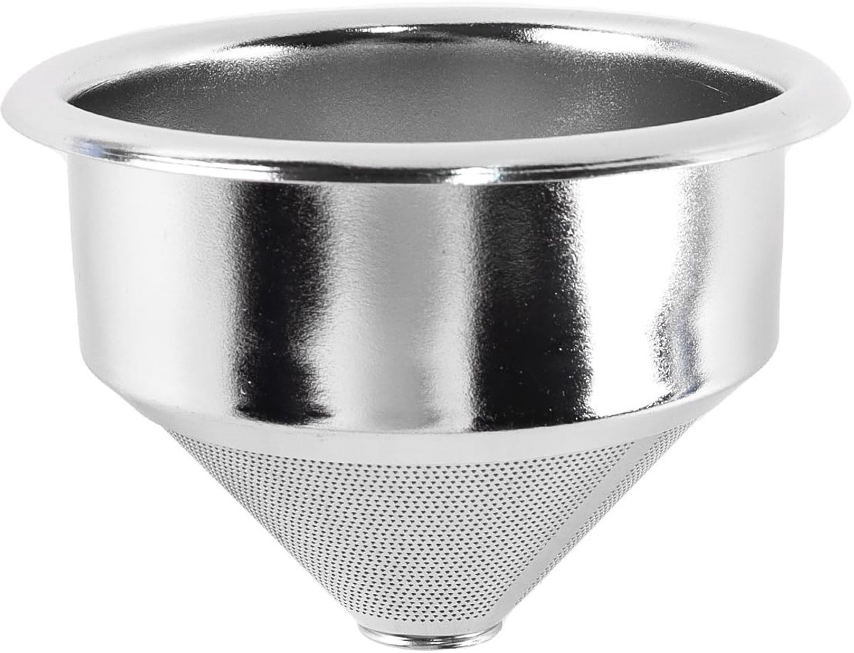 Dailygoods - 58mm RVS Koffieportafilter met Fijnmazig Filtermandje