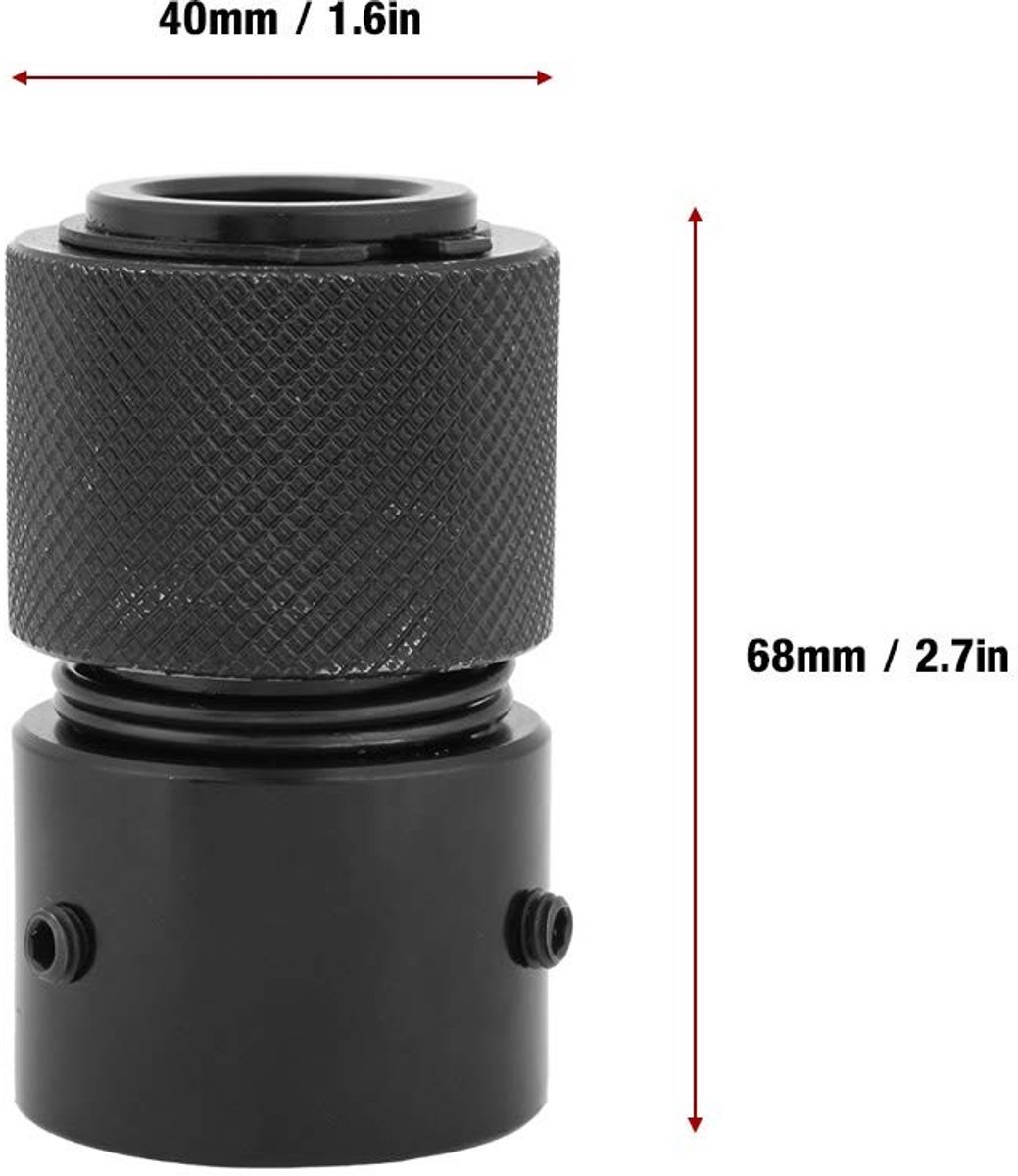 Dailygoods- Luchtbeitel Stabiele Prestaties - Pneumatische Hamer - 150/190/250 Algemeen - Quick Chuck - Compacte Behuizing - Betrouwbare Kracht - Luchtgereedschap