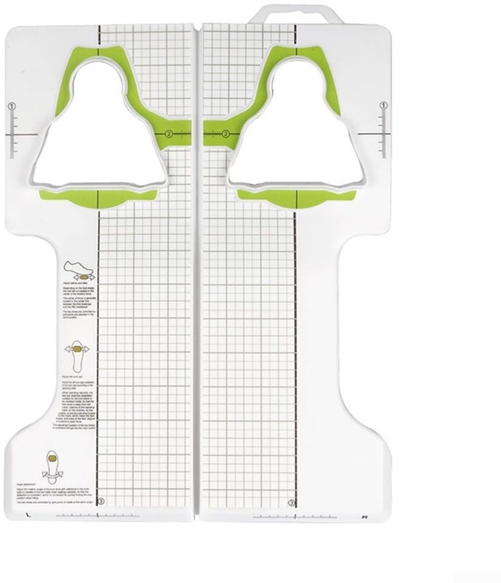 Dailygoods- Pedaalbevestigingsgereedschap voor optimale afstemming - Compatibel met KEO/SPD-SL - Geschikt voor mountainbike - Verstelbare hoek - Nauwkeurige uitlijning - Lichtgewicht 138 g - Fietspedaal