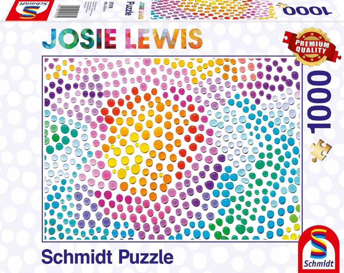 Legpuzzel - Puzzelspel - Ontspanning - Premium kwaliteit - 1000 stukjes - Multicolor