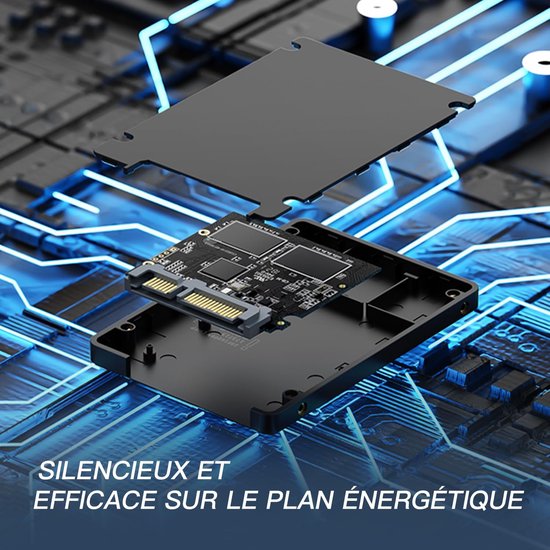 Interne SSD - Harde Schijf - Computer Upgrade - 3D NAND Flash - 1 TB - Zwart — afbeelding 3