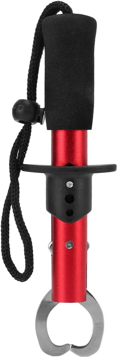 Dailygoods- Fish Gripper met Polsband - Roestvrij Staal - Antioxidatie - Corrosiebestendig - Buitenvissen - Eénhandige Bediening - Visgrijper