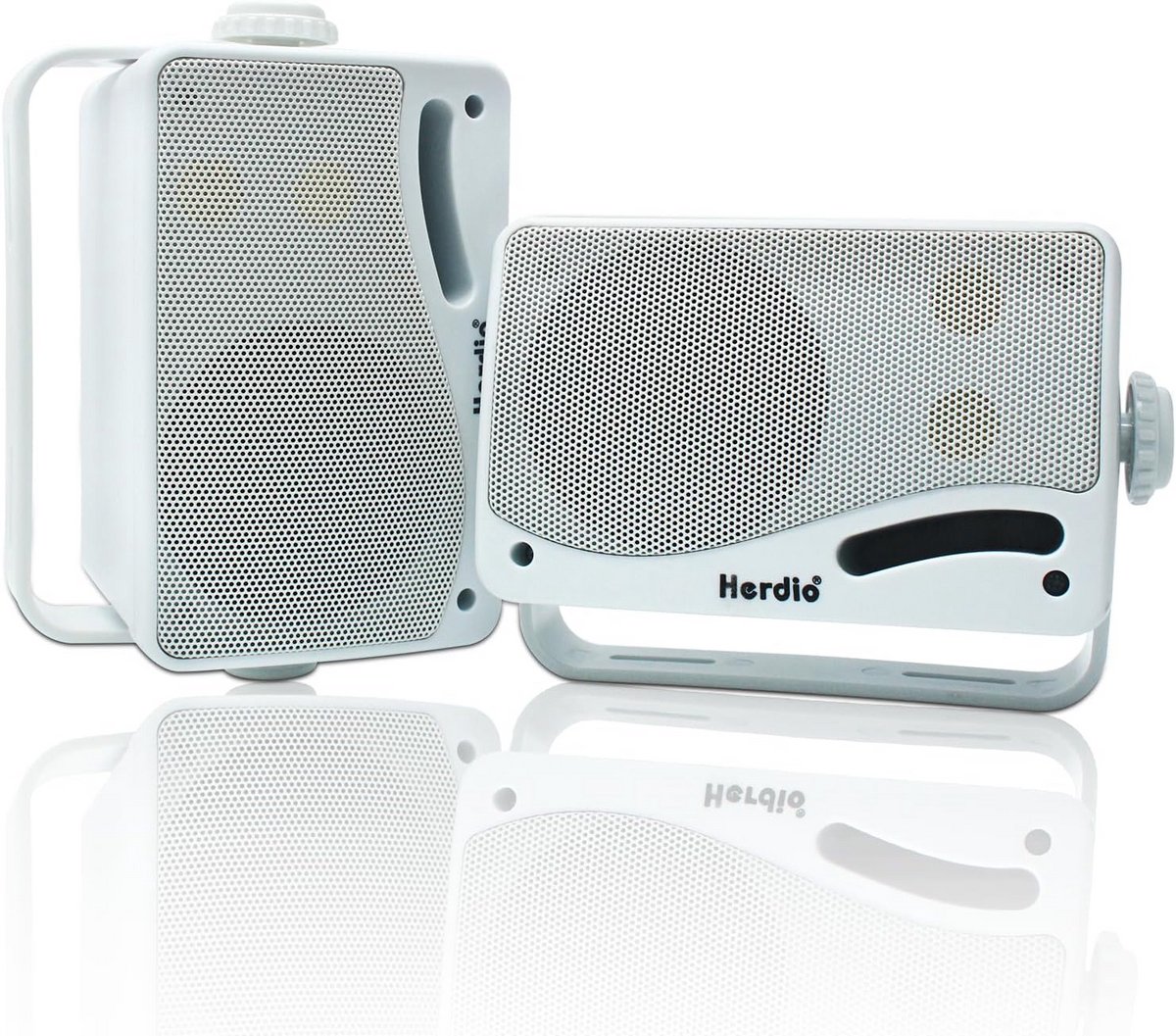 Outdoor Luidspreker - Waterdicht Geluid - Buitenmuziek Genieten - Bluetooth 5.3 - 200W Piekvermogen - Wit