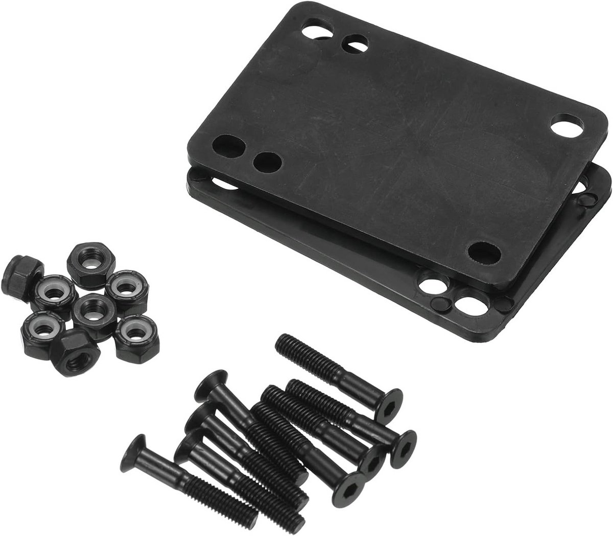Skateboard riser pads Longboard schokdempers Onderdelen vervangen Schokabsorberend PP materiaal 2 stuks 3mm