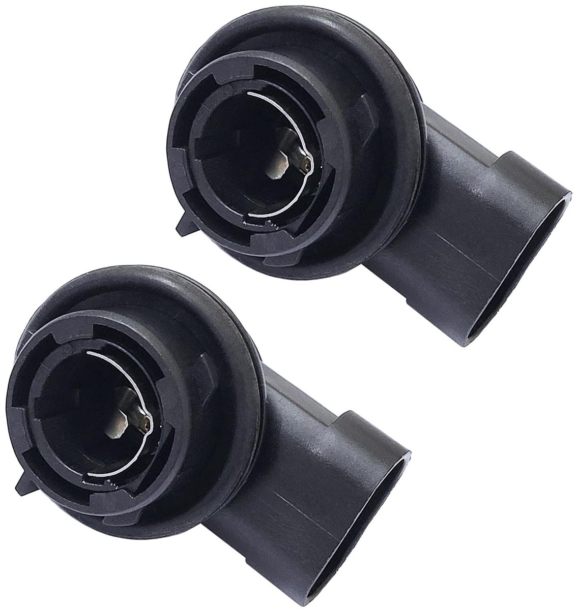 Dailygoods - Daylight Running Light Bulb Holder Adapter - 2x adapter voor verlichting - geschikt voor Jeep Renegade - Fiat 500X - auto accessoires - e...