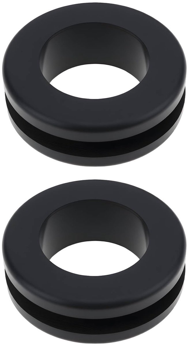 Dailygoods- Brandstoftank Ventilatie Isolatie - Compatibel met Club Car - Rubber - Nauwkeurige Montage - 25,4 mm Binnendiameter - Verbeterde Afdichting - Tank