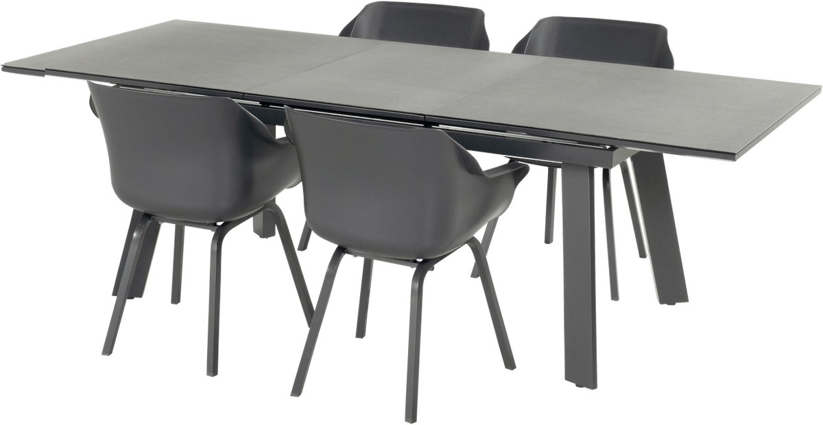 Hartman Le Soleil Element Tuinstoel Pure Black