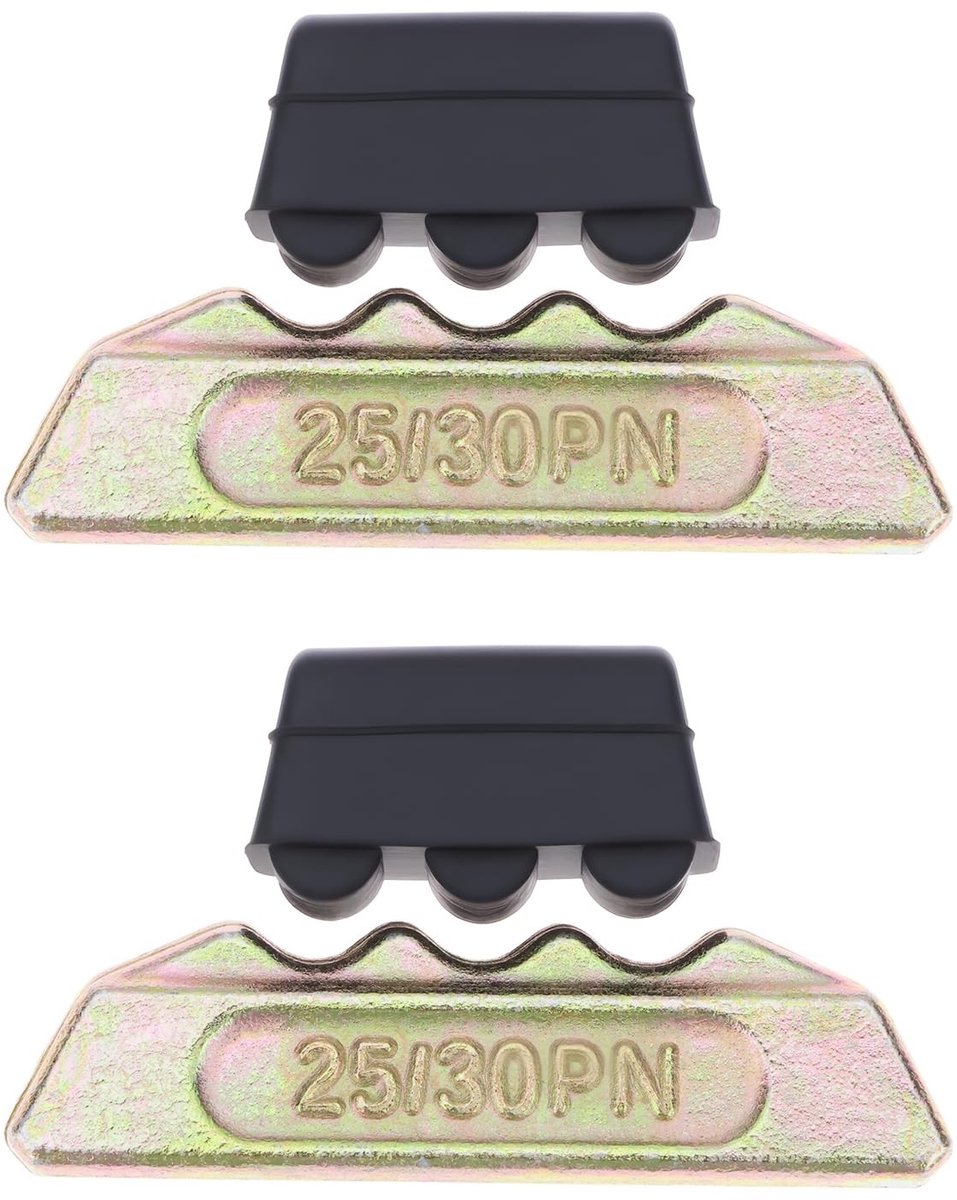 Dailygoods- Tanden 2 Stuks - Compatibel met Esco Tapered 25/30 Serie - H&L Tanden - Metaal/Rubber - Eenvoudige Installatie - Lange Levensduur - Graafmachine Tanden