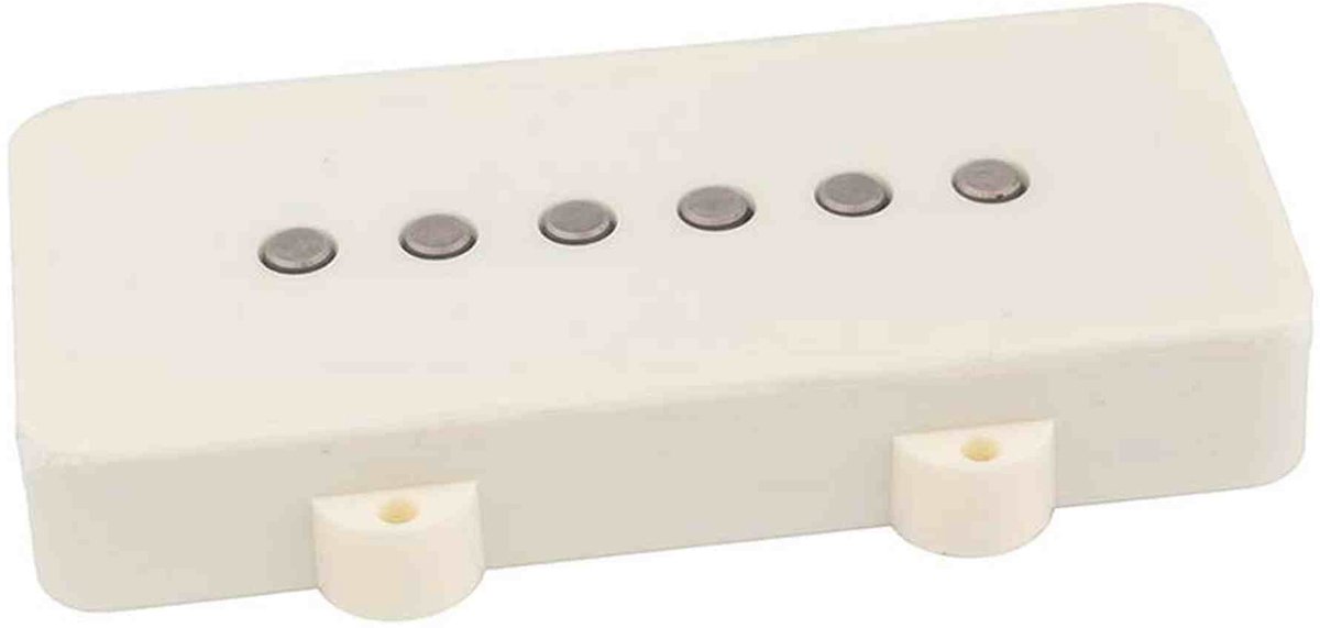 Roswell RP-JMBADWH Vintage Jazzmaster Pickup - Alnico 5 Staven, Verouderd Wit