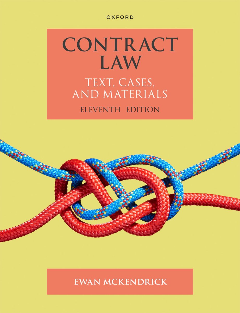 Text, Cases, And Materials- Contract Law