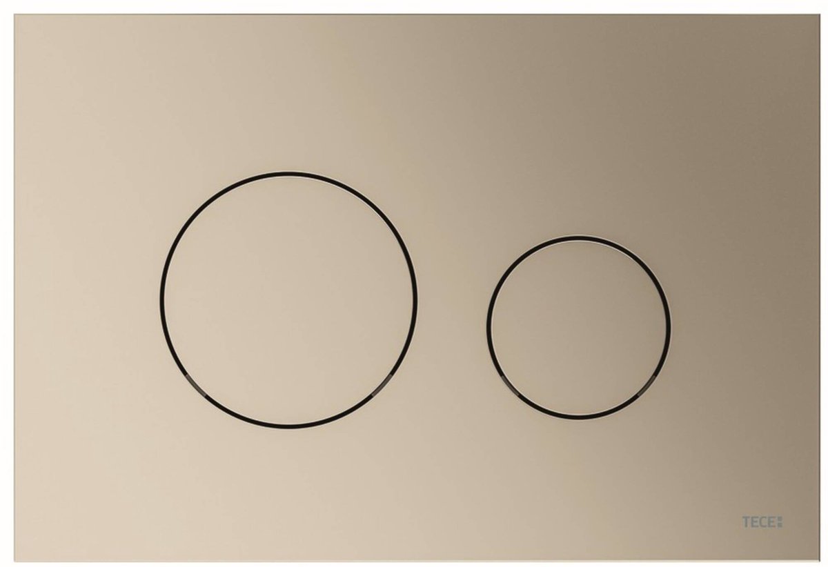 TECE Loop bedieningspaneel nikkel metallic voor TECE Profil
