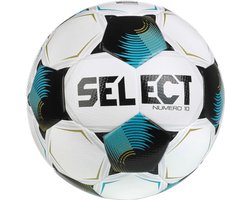 Top 10 beste voetballen voor training en wedstrijd 2026: Select Numero 10 V26 maat 5 wit-blauw
