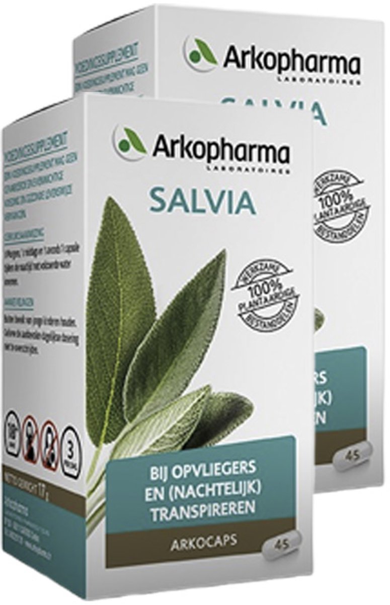 Arkopharma | Arkocaps Salvia | 45 Capsules | 2 stuks | 2 x 45 capsules