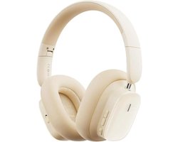 Baseus Bowie H1i Noise Cancelling Draadloze Koptelefoon ANC Beige