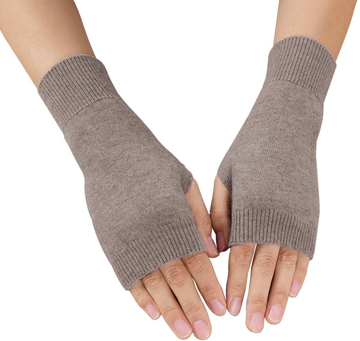 SPHProducts - Cashmere Fingerless Gloves - Warmte en Comfort - Perfect voor Kerstcadeaus - Uniek en Stijlvol - Vrouwen - Handen - Geschikt voor Koude D...