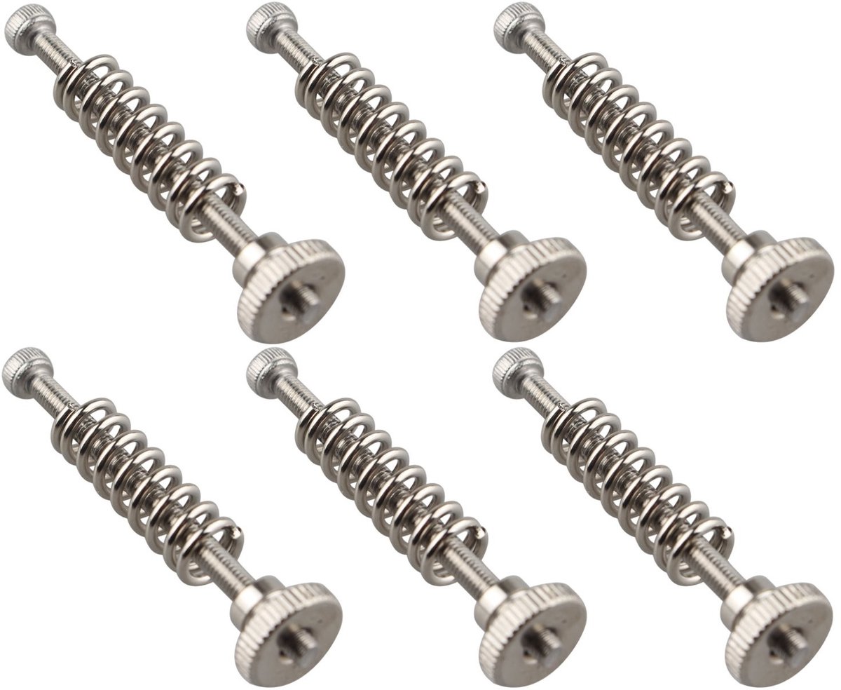 aladdien - M3 Leveling Schroeven - voor 3D Printers - inclusief voetjes en veertjes - stevige bevestiging - set van 6 stuks - essentieel voor optima...