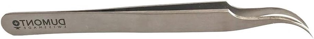 Pincet - Fijninstrument - Precisiewerk - Gebogen punten - 115mm - Gepolijst
