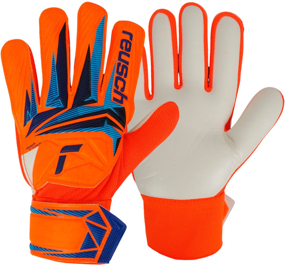 Reusch Keepershandschoenen Attrakt Starter Solid Junior Oranje - Maat 7