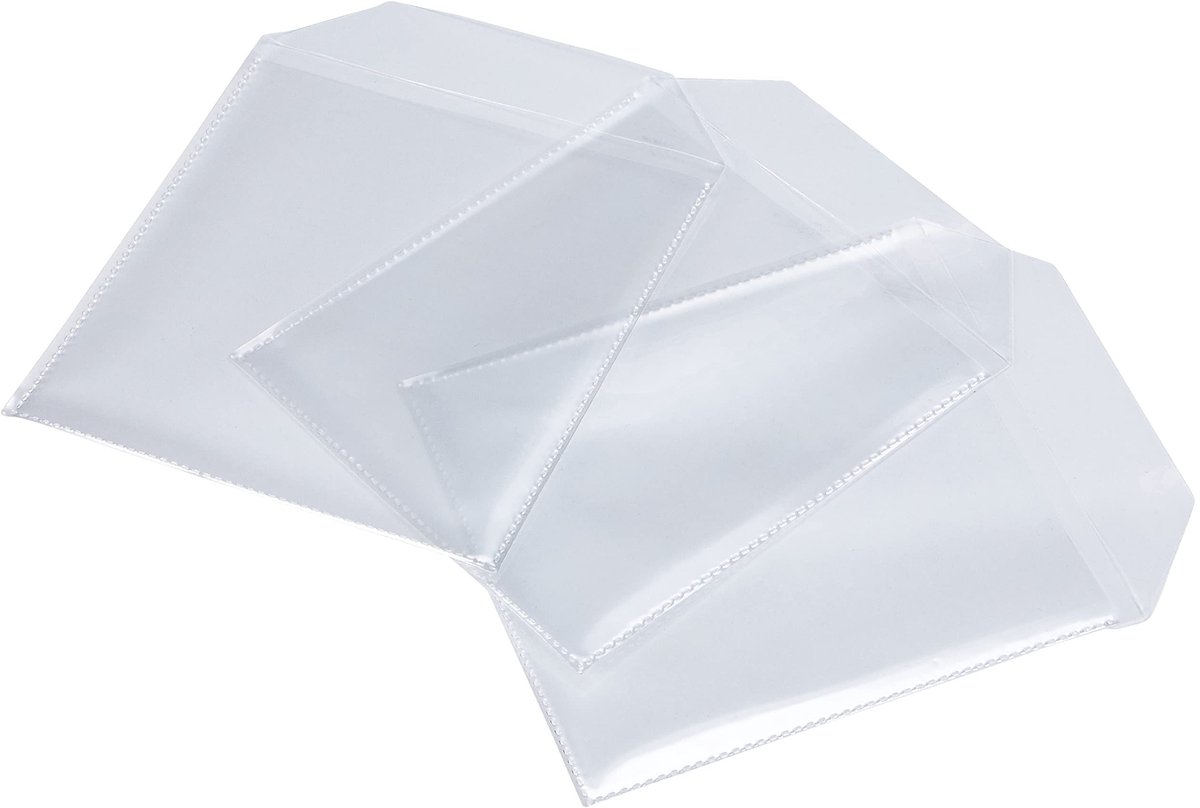 ONF3 - CD/DVD Hoesjes - Transparante Bescherming - 80 Micron Formaat - Perfecte Opslag - Hoge Kwaliteit - Geschikt voor CD's en DVD's - 100 Stuks