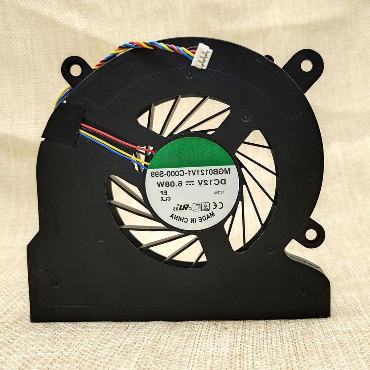 CPU Koeler - Ventilator - Processor Koelen - PWM Snelheidsregeling - 12V 6.08W - Zwart