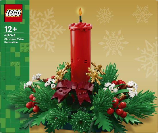LEGO Kersttafeldecoratie - 40743 | bol