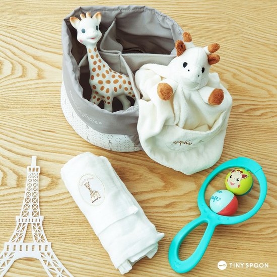 Sophie La Girafe afval grijs geboorte — afbeelding 2