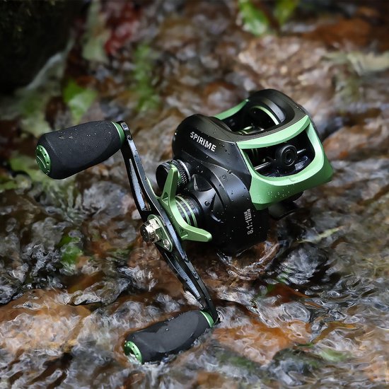Sougayilang Fishing Baitcasting Reel, Baitcaster Fishing Reels with 9+1BB, Magnetic Braking System van Sougayilang — afbeelding 3