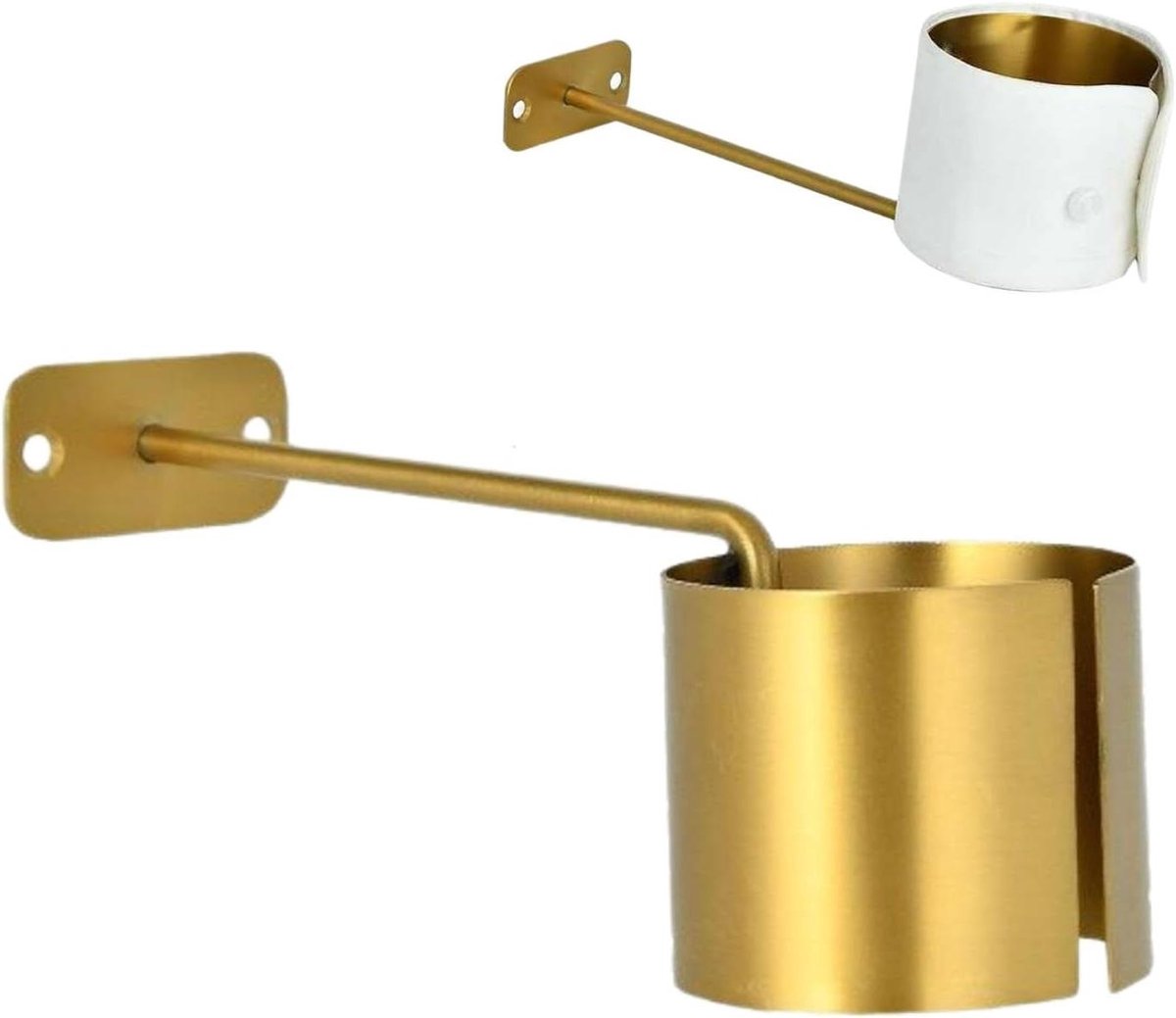 Manchet Display Standaard - Hanger Rek - Kleding Presentatie - Verstelbare Ring - 5 Stuks - Goud