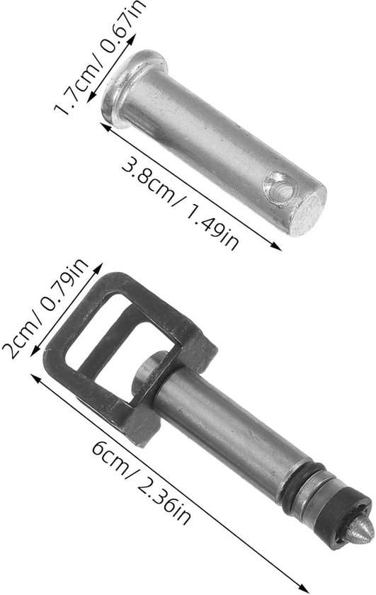Reparatieset Krik - Pompkern Set - Hydraulisch Onderhoud - Brede Compatibiliteit - 2 Sets - Donkergrijs van Merkloos — afbeelding 4